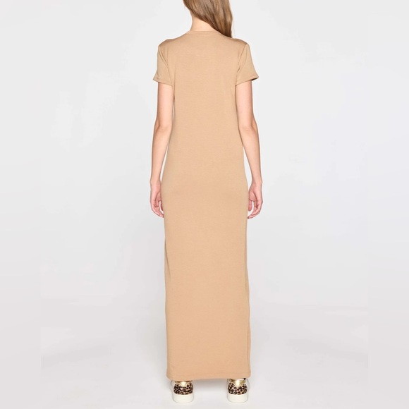BLEUSALT The Perfect T Dress - Camel - Picture 2 of 4